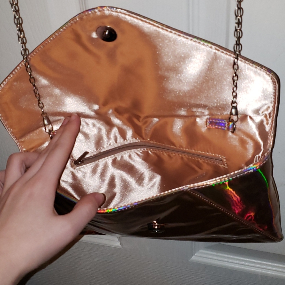Polyurethane Crossbody/Clutch - Picture 7 of 8